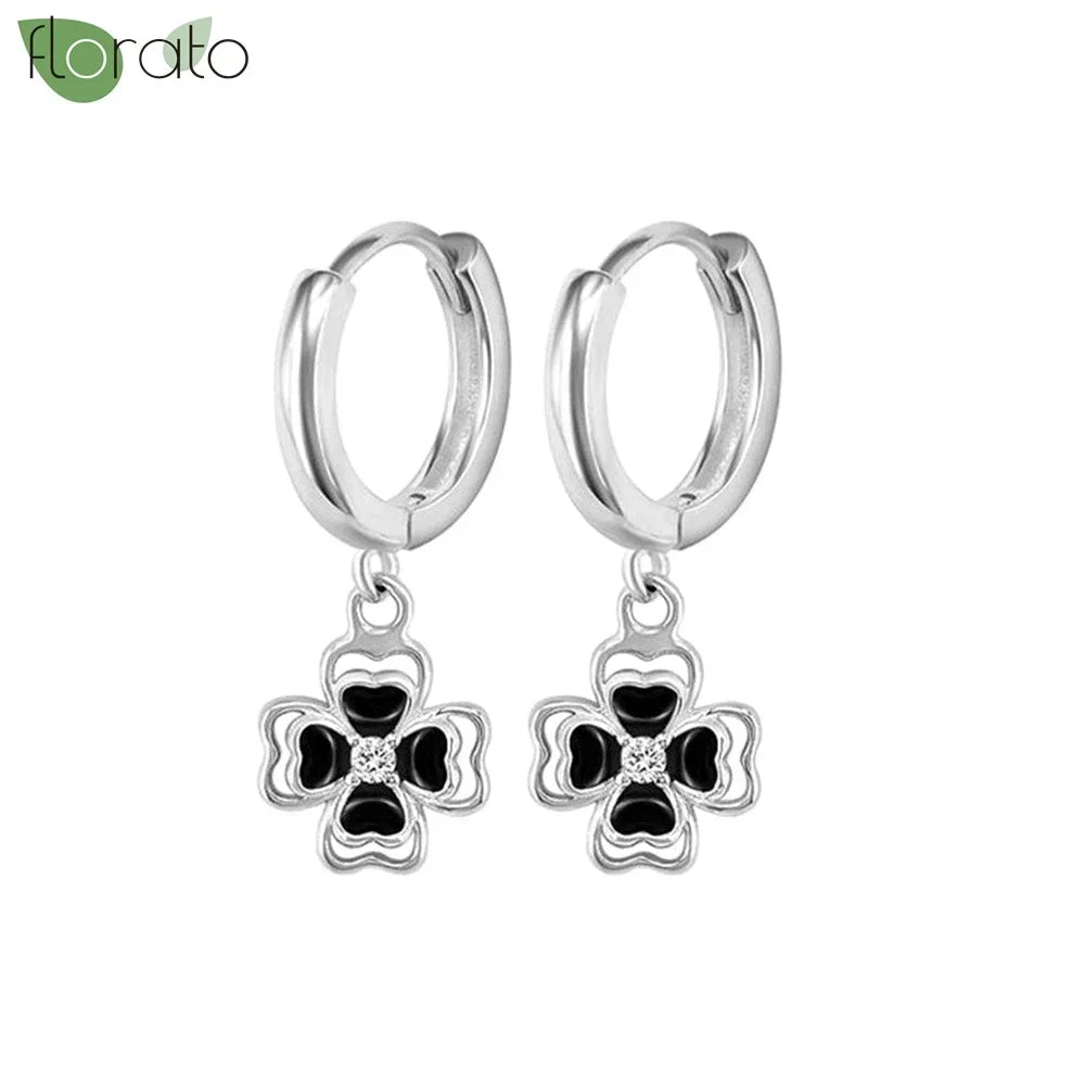 New round 925 Sterling Silver earringsAzizaK