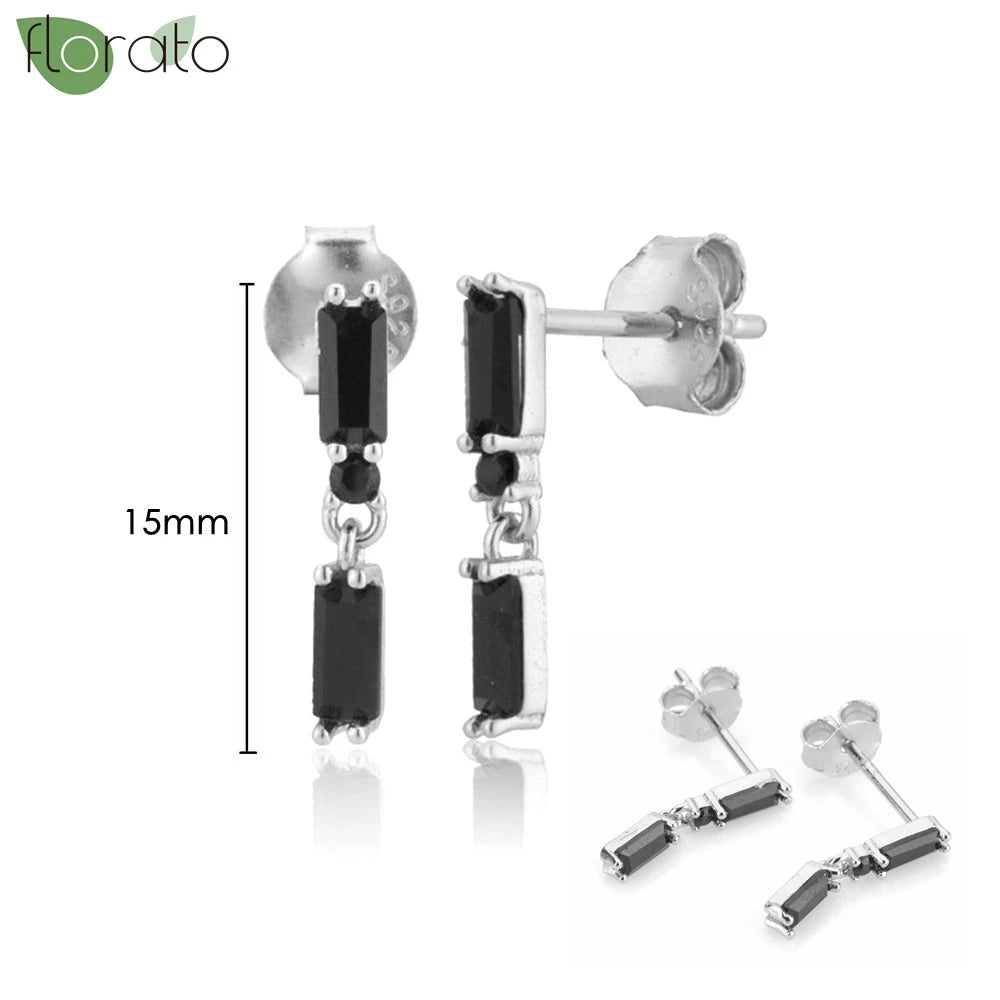 New round 925 Sterling Silver earringsAzizaK