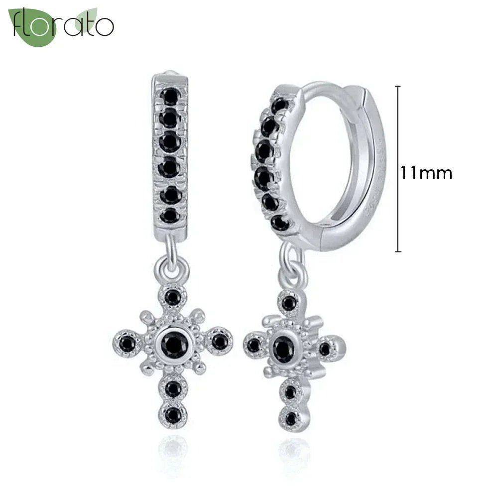 New round 925 Sterling Silver earringsAzizaK