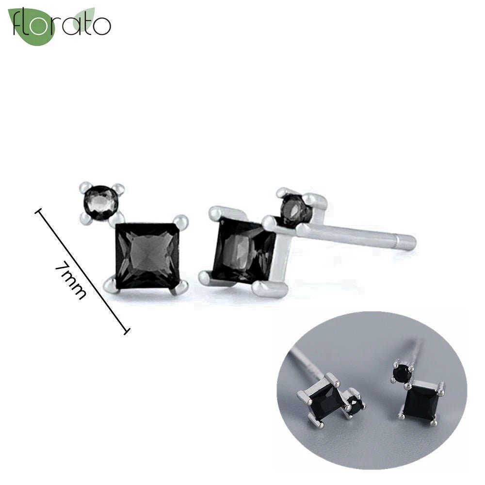New round 925 Sterling Silver earringsAzizaK
