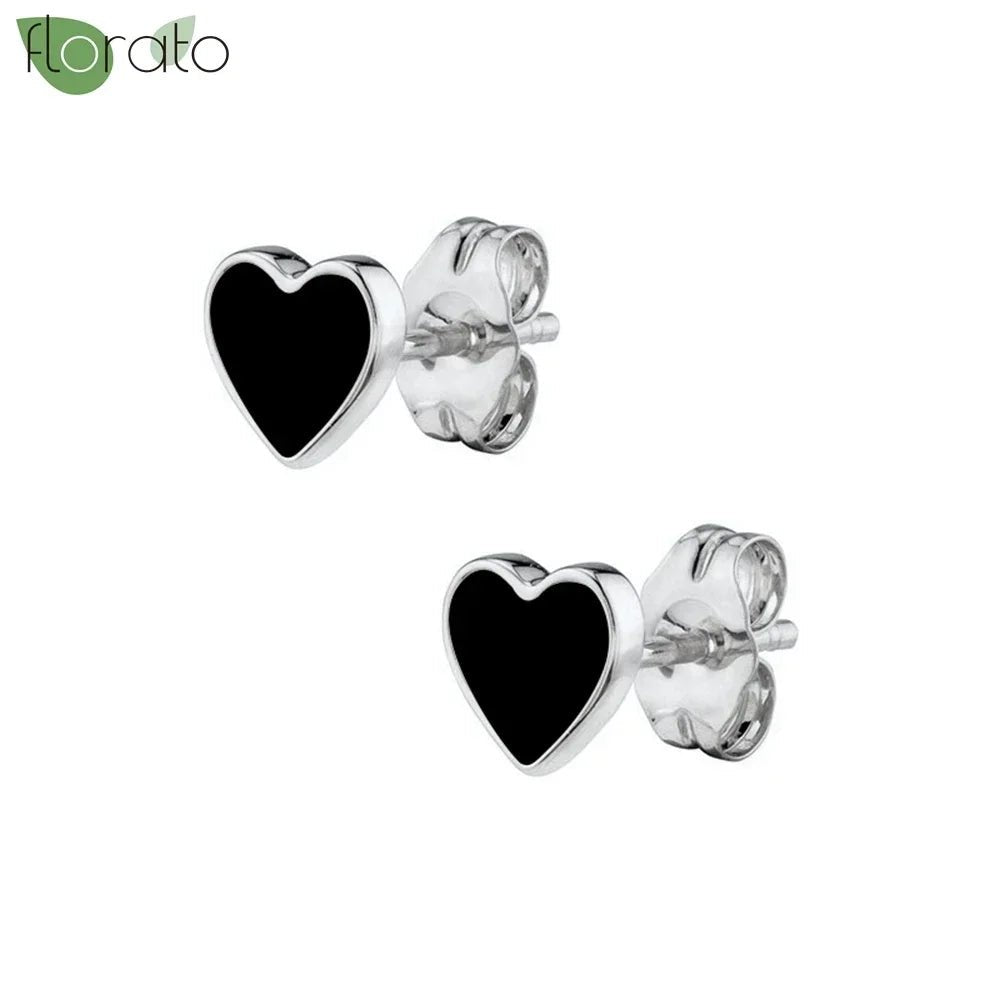New round 925 Sterling Silver earringsAzizaK