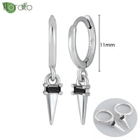 New round 925 Sterling Silver earringsAzizaK
