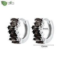 New round 925 Sterling Silver earringsAzizaK