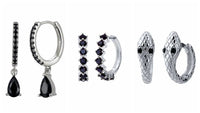 New round 925 Sterling Silver earringsAzizaK
