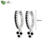 New round 925 Sterling Silver earringsAzizaK
