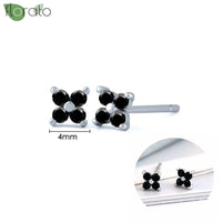 New round 925 Sterling Silver earringsAzizaK