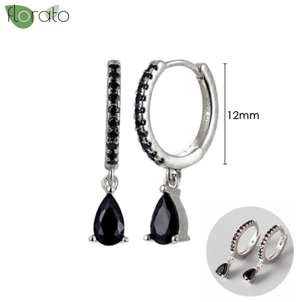 New round 925 Sterling Silver earringsAzizaK