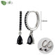 New round 925 Sterling Silver earringsAzizaK