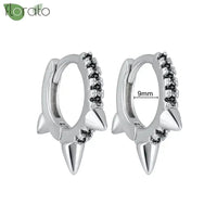 New round 925 Sterling Silver earringsAzizaK