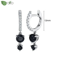 New round 925 Sterling Silver earringsAzizaK