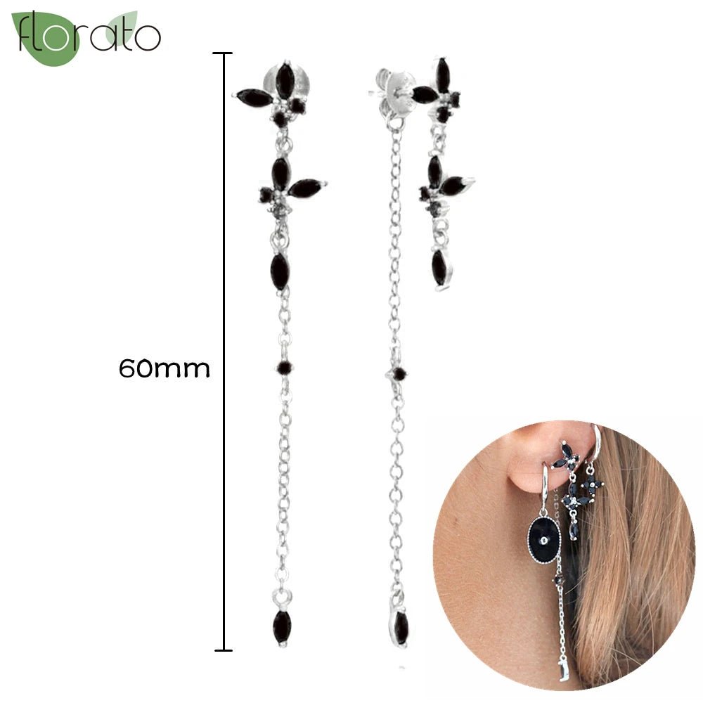 New round 925 Sterling Silver earringsAzizaK
