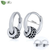 New round 925 Sterling Silver earringsAzizaK