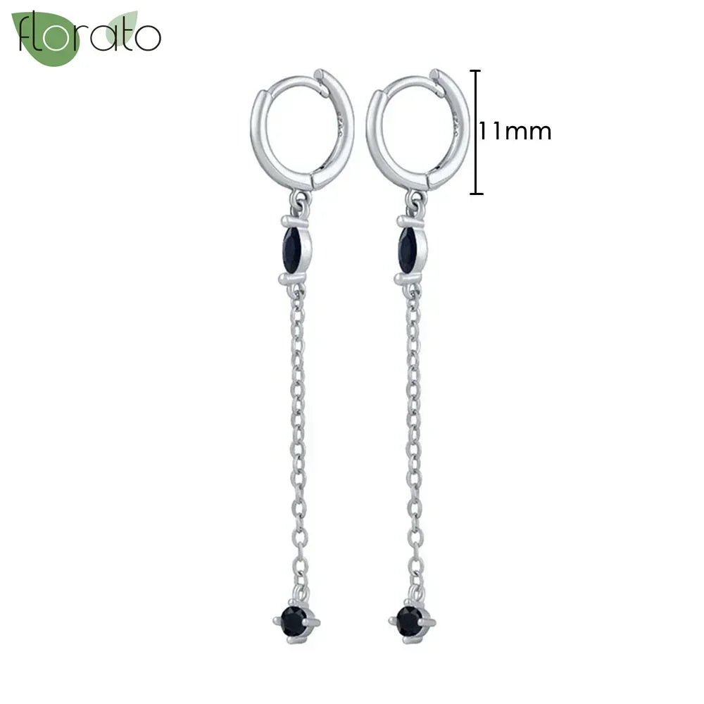 New round 925 Sterling Silver earringsAzizaK