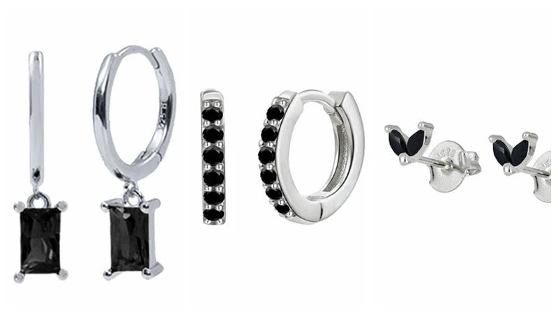 New round 925 Sterling Silver earringsAzizaK