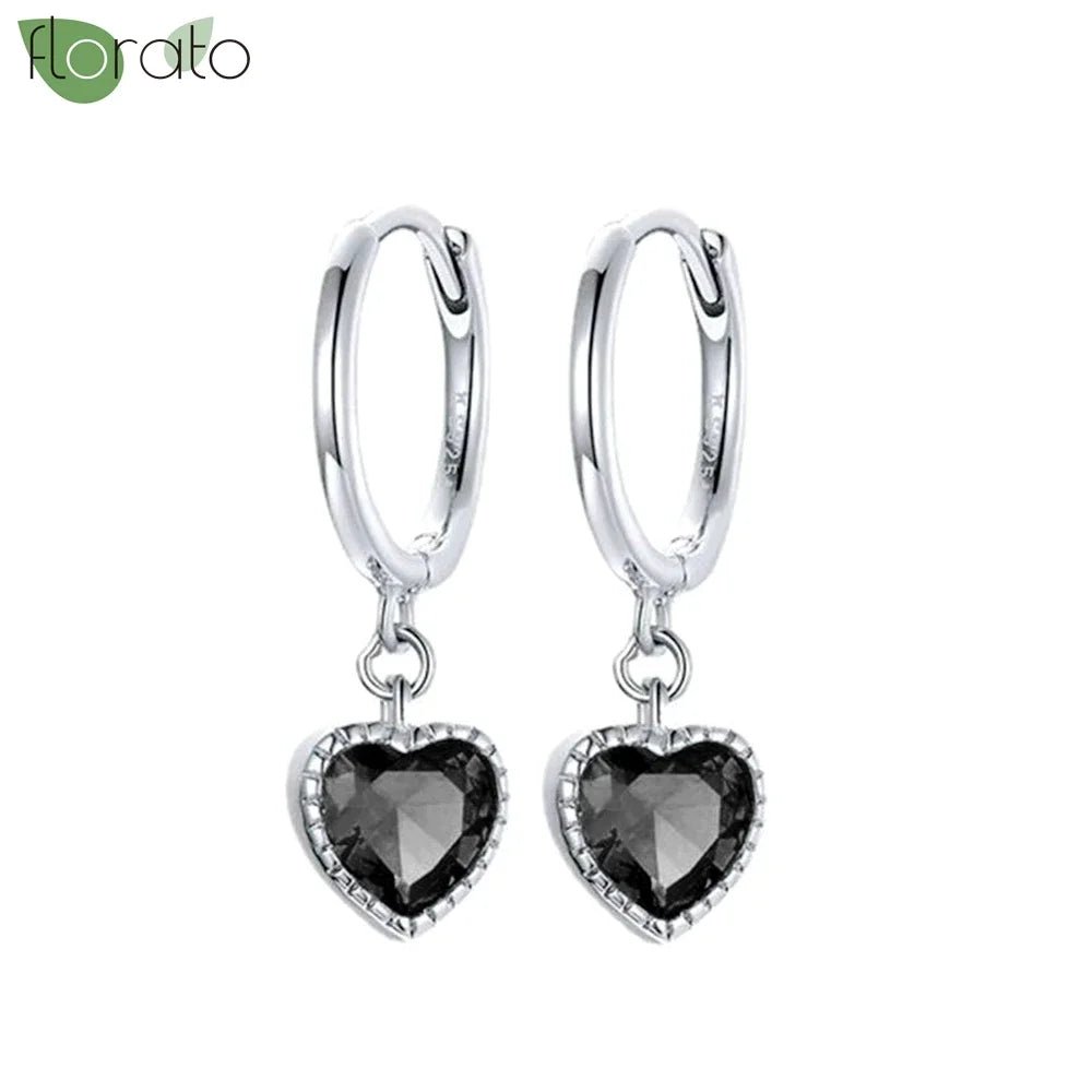 New round 925 Sterling Silver earringsAzizaK