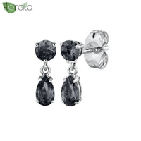 New round 925 Sterling Silver earringsAzizaK