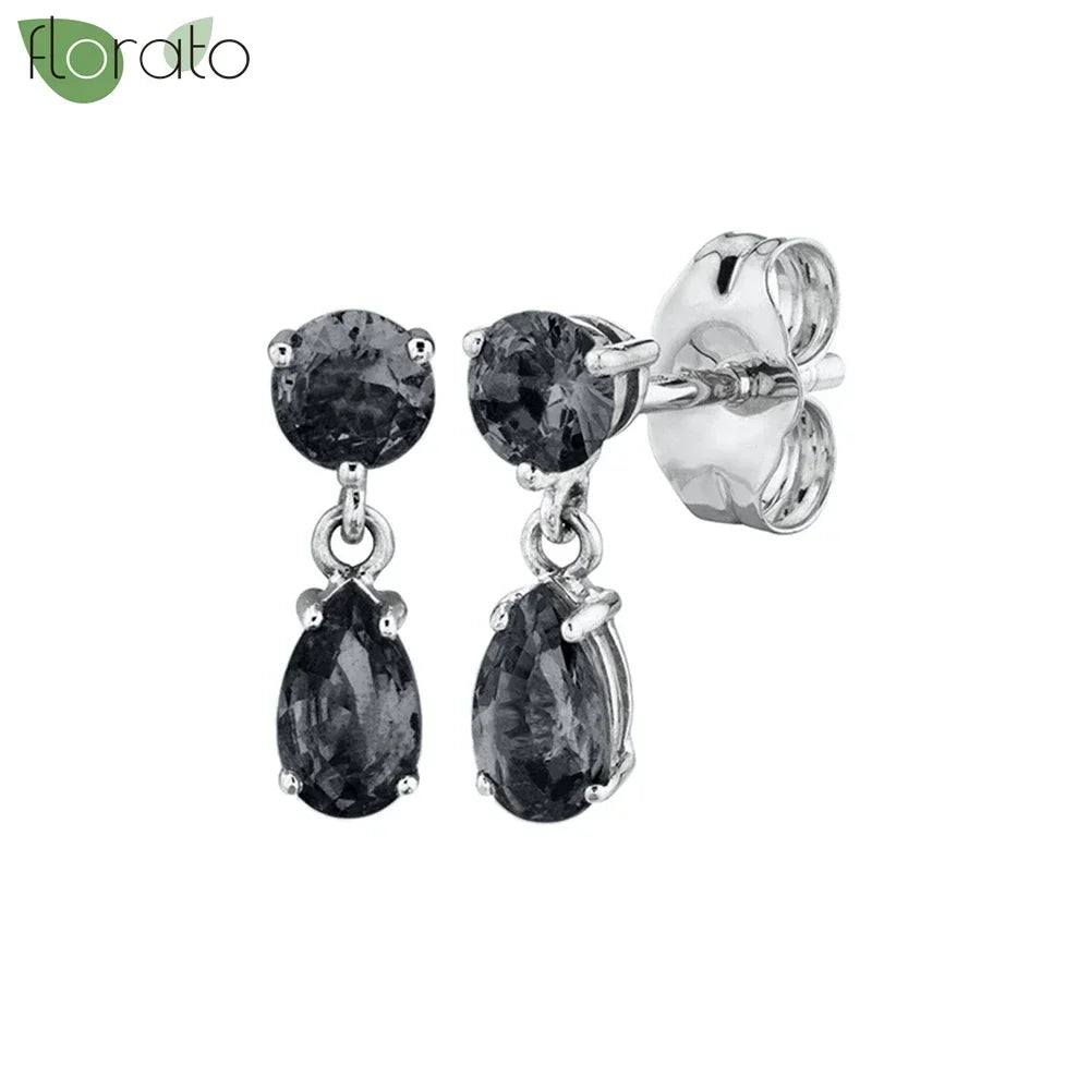 New round 925 Sterling Silver earringsAzizaK