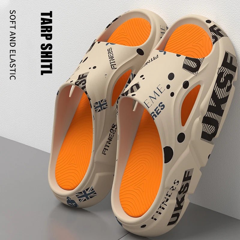 Non - slip, thick and flexible slippers, for indoor and outdoor use, bathroomAzizaK