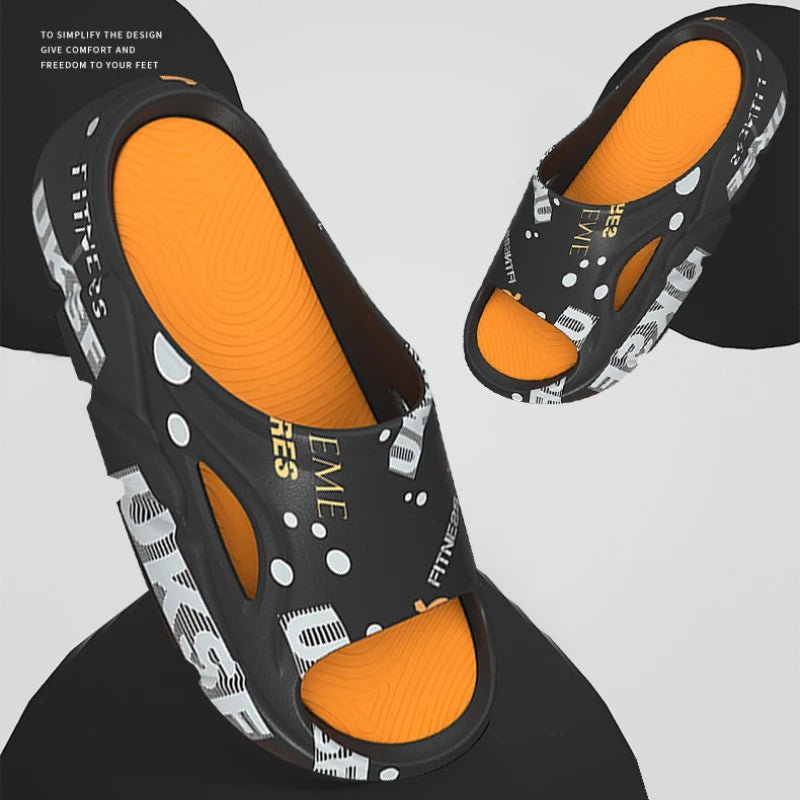 Non - slip, thick and flexible slippers, for indoor and outdoor use, bathroomAzizaK