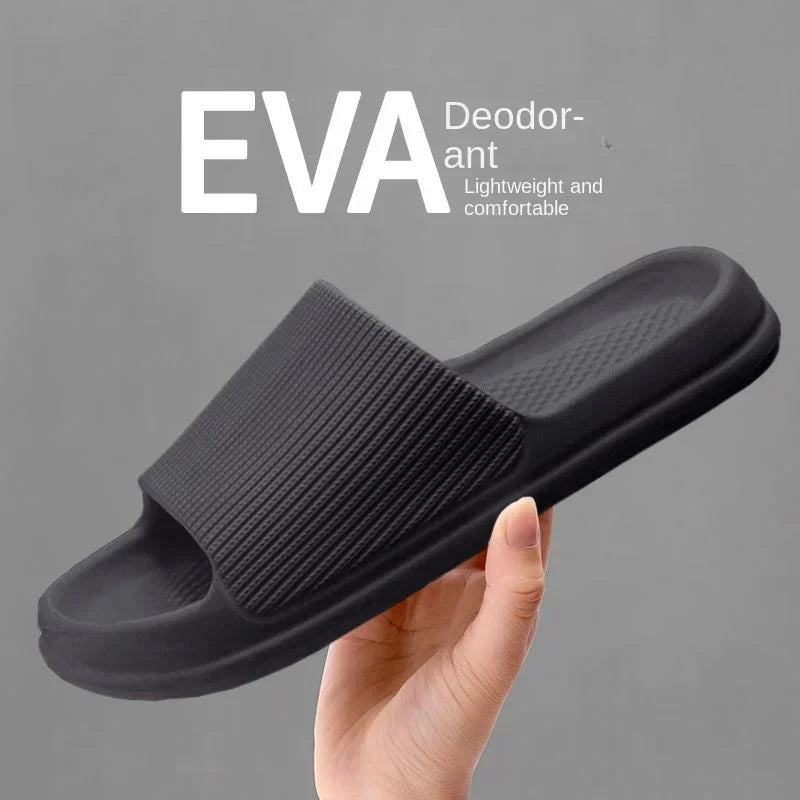 Non - slip, wear - resistant, thick EVA sole, comfortable, bathroom flip - flopsAzizaK