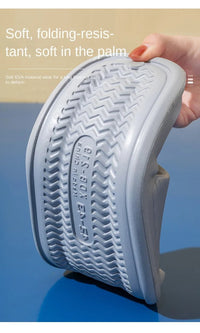 Non - slip, wear - resistant, thick EVA sole, comfortable, bathroom flip - flopsAzizaK