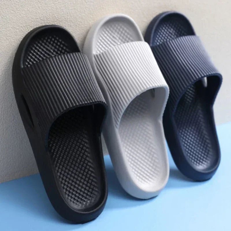 Non - slip, wear - resistant, thick EVA sole, comfortable, bathroom flip - flopsAzizaK