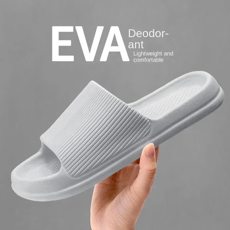 Non - slip, wear - resistant, thick EVA sole, comfortable, bathroom flip - flopsAzizaK