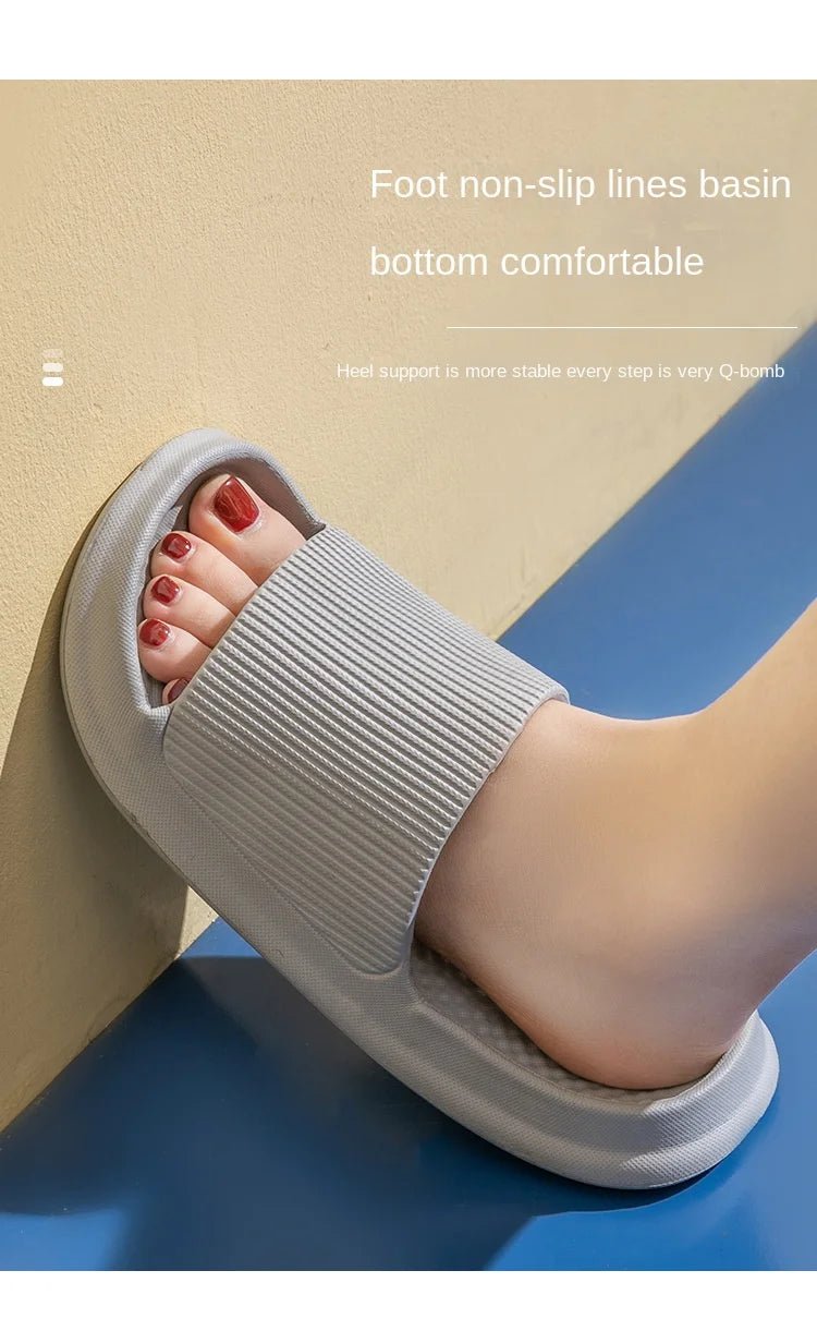 Non - slip, wear - resistant, thick EVA sole, comfortable, bathroom flip - flopsAzizaK