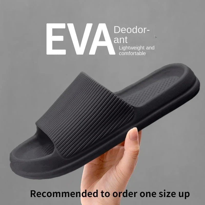 Non - slip, wear - resistant, thick EVA sole, comfortable, bathroom flip - flopsAzizaK