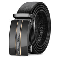 OUYIFAN Men's Belt Genuine Leather Belt for Men Automatic Belts Adjustable Belt Business BeltsAzizaK