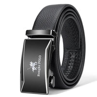 OUYIFAN Men's Belt Genuine Leather Belt for Men Automatic Belts Adjustable Belt Business BeltsAzizaK