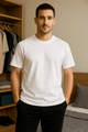👕 Oversized Heavy Cotton T-Shirt – Loose Fit, Dropped Shoulders & Short SleevesAzizaK