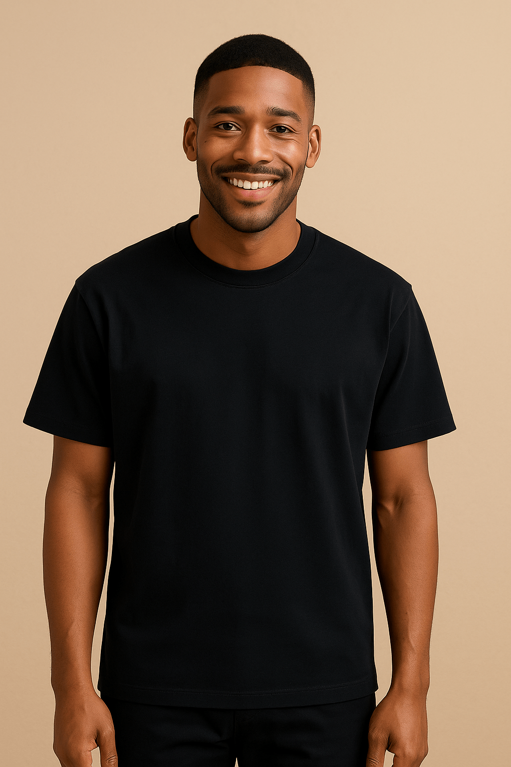 👕 Oversized Heavy Cotton T-Shirt – Loose Fit, Dropped Shoulders & Short SleevesAzizaK