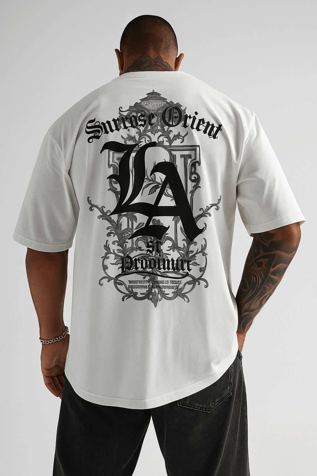 Oversized LA Graphic T-Shirt – Urban Streetwear StyleAzizaK