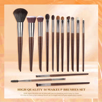 OVW 14 Piece Makeup Brush SetAzizaK