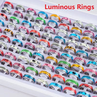 Pack of 20 classic stainless steel ringsAzizaK