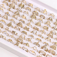 Pack of 20 classic stainless steel ringsAzizaK
