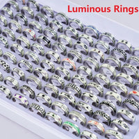 Pack of 20 classic stainless steel ringsAzizaK