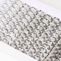Pack of 20 classic stainless steel ringsAzizaK
