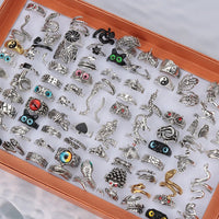 Pack of 20 vintage punk snake ringsAzizaK