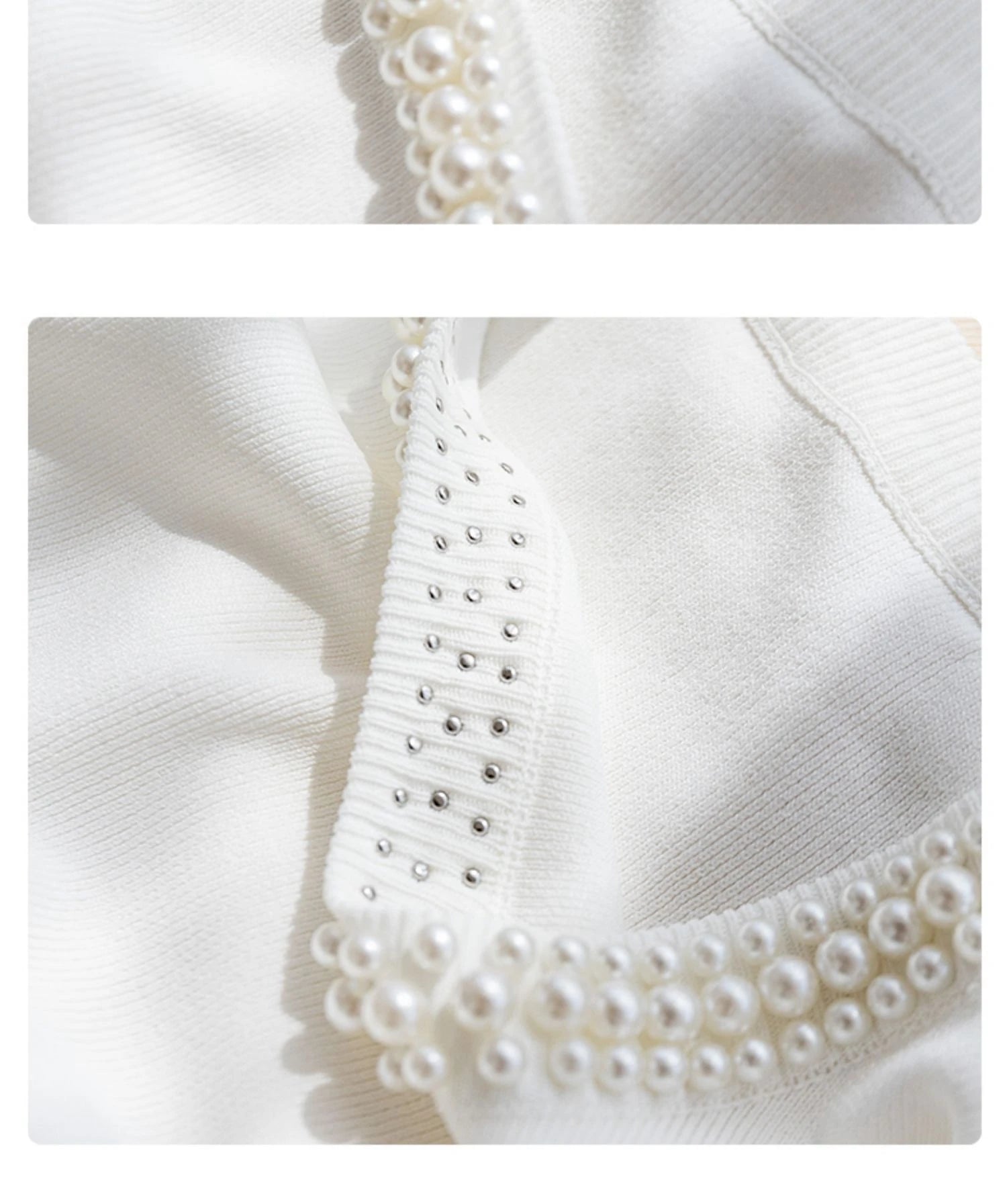 Pearl Collar Tank TopAzizaK