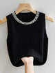 Pearl Collar Tank TopAzizaK
