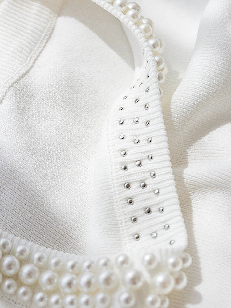 Pearl Collar Tank TopAzizaK