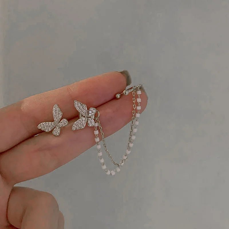 Pearl Tassel EarringsAzizaK