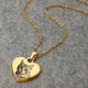 personalized photo pendant with heart projectionAzizaK