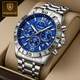 Poedagar Luxury Chronograph Watch – 3ATM WaterproofAzizaK
