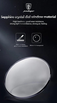 POEDAGAR Luxury Quartz Watch Sports Watch Waterproof Luminous Stainless Steel Chronograph Clock RelojAzizaK