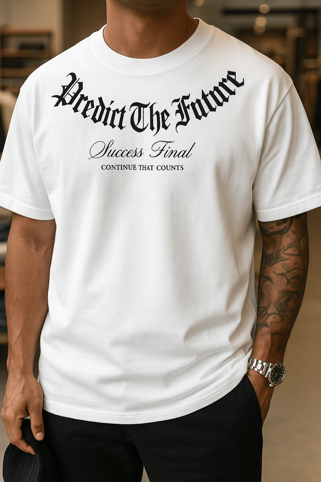 Predict The Future Graphic T-Shirt – Unisex StreetwearAzizaK