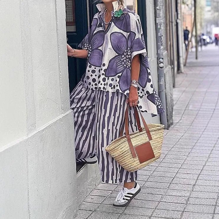 Printed Loungewear SetAzizaK