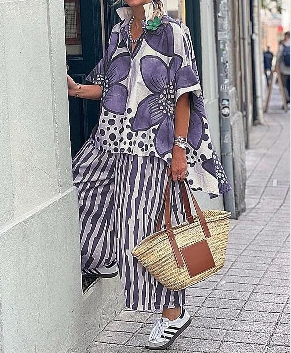 Printed Loungewear SetAzizaK
